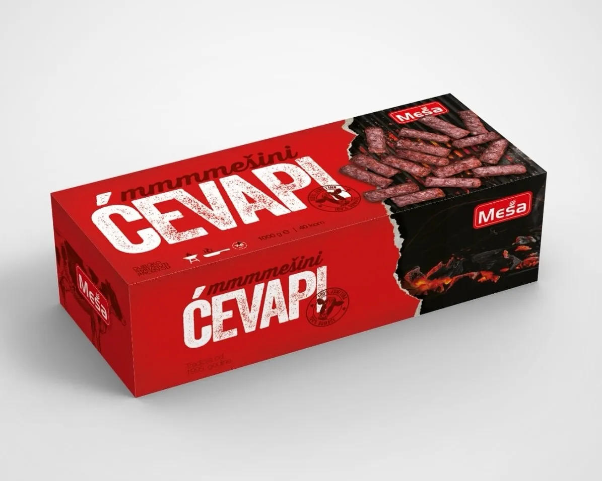 Ćevapi Meša u pakovanju